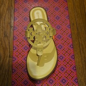 Tory Burch Yellow Miller Sandal Size 6.5